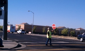 Northgate crossing guard.