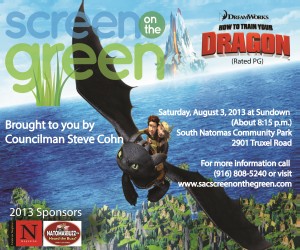 Screen on the Green 350x200 Pix - Natomas Buzz