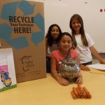 Final day of the quarter drive,from left to right, Isabella Zaragoza, Celina Nguyen, Isabel Gatdula.