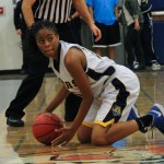 Kyliyah Daniel is talented both off and on the court. / Photo by Jeremiah McWright, NHS intern