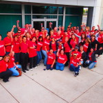 Keller Williams Realty associates from Natomas ready for RED Day.