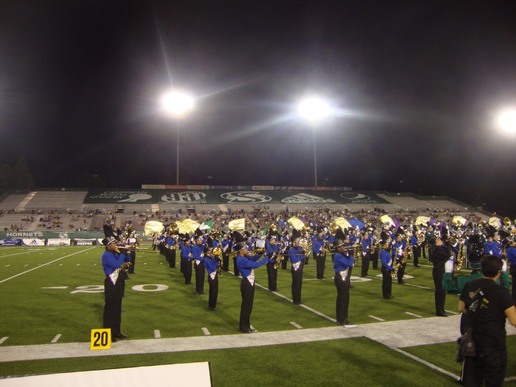 Inderkum High School marching band. / Courtesy Photo