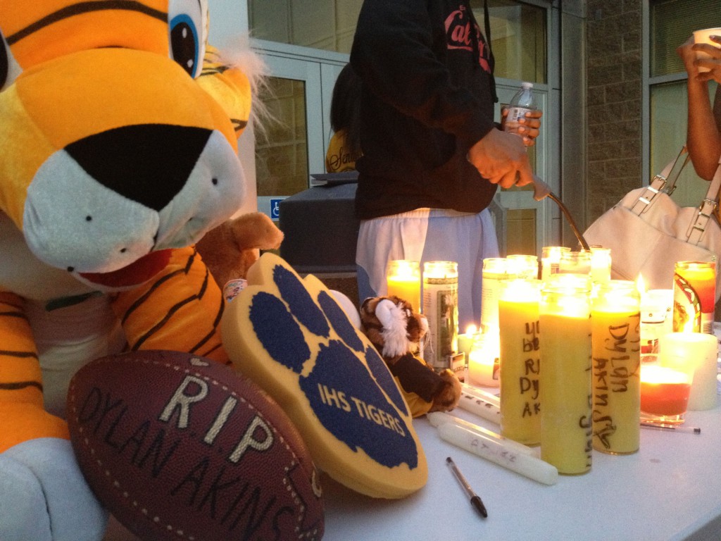 Memorial for Dylan Akins.