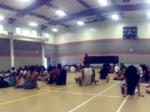  Link crew group leaders trained for two days before school started. / Photo: Jeremiah McWright