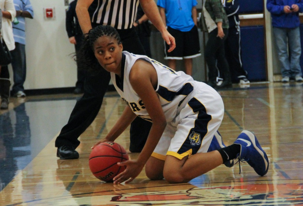 Kyliyah Daniel is talented both off and on the court. / Photo by Jeremiah McWright, NHS intern