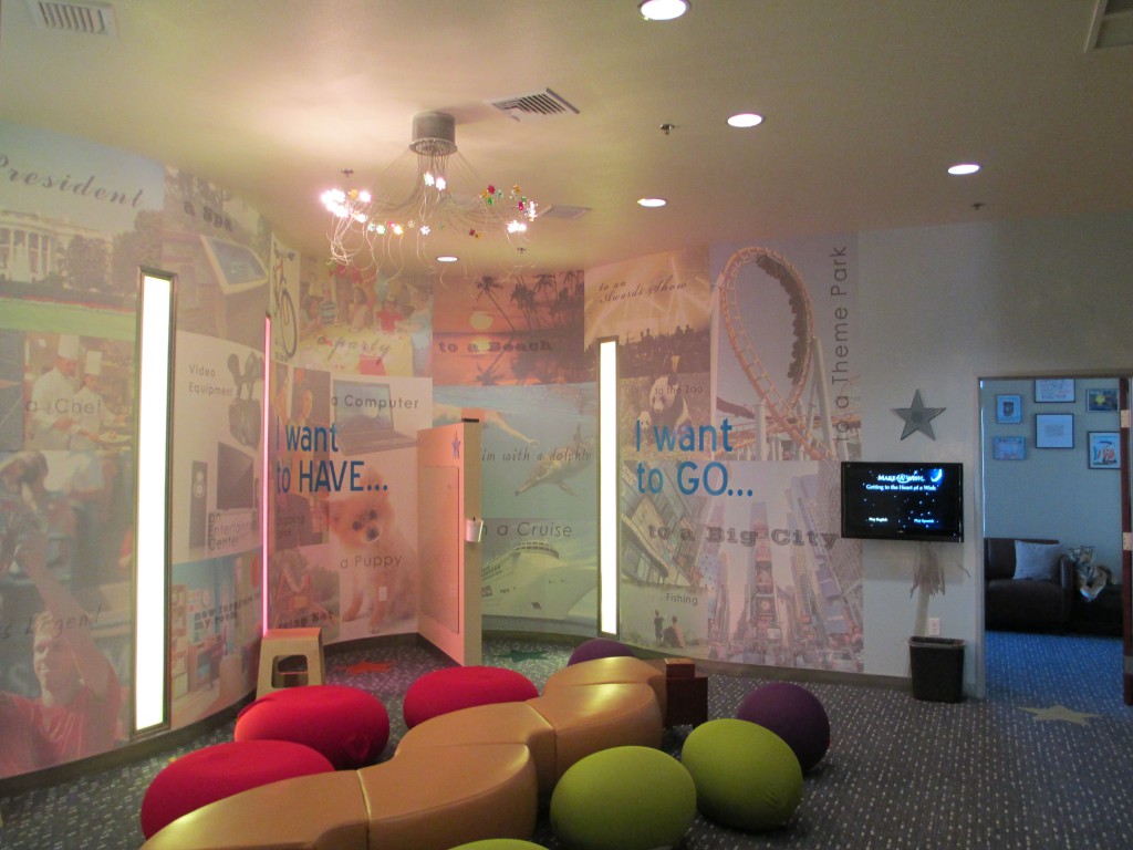 The wishing room at Make-A-Wish. / Photo by Kallie Provencher