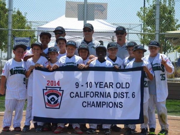 The North Natomas Little League 9-10 all star team advanced to the Section 2 tournament. / Photo: H. Carlton