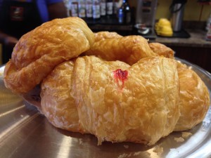 Fresh croissants served daily.