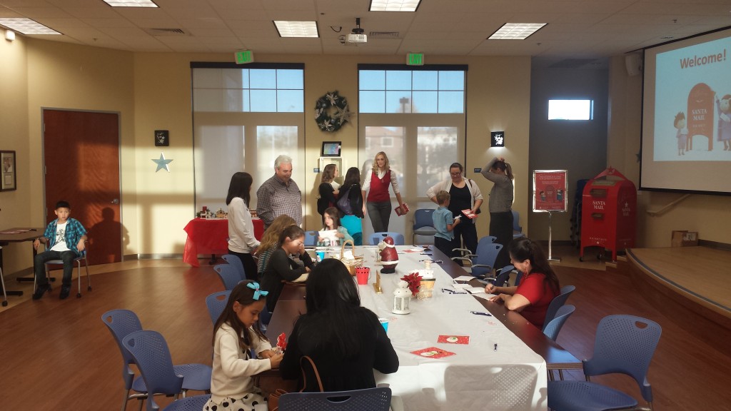 The Wishing Spot in Natomas held a letter-writing party in November as part of the Macy's Believe campaign. / Photo: M. Laver