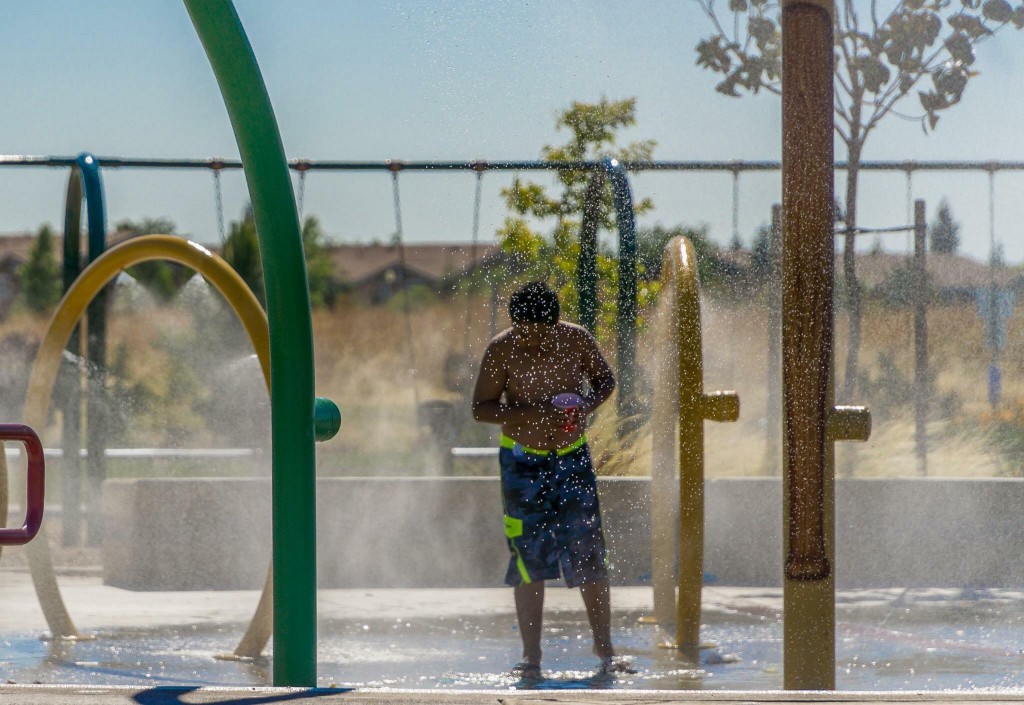 North Natomas Regional Park spray ground. / Photo: Douglas Norton