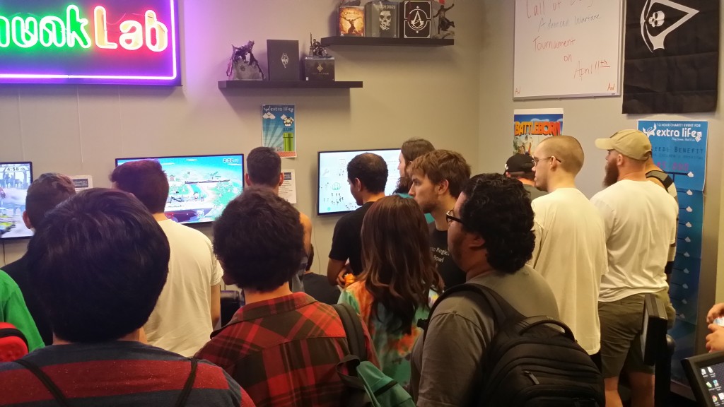 Gaming tournaments draw large crowds to Gamerz Phunk Lab. / Courtesy Photo