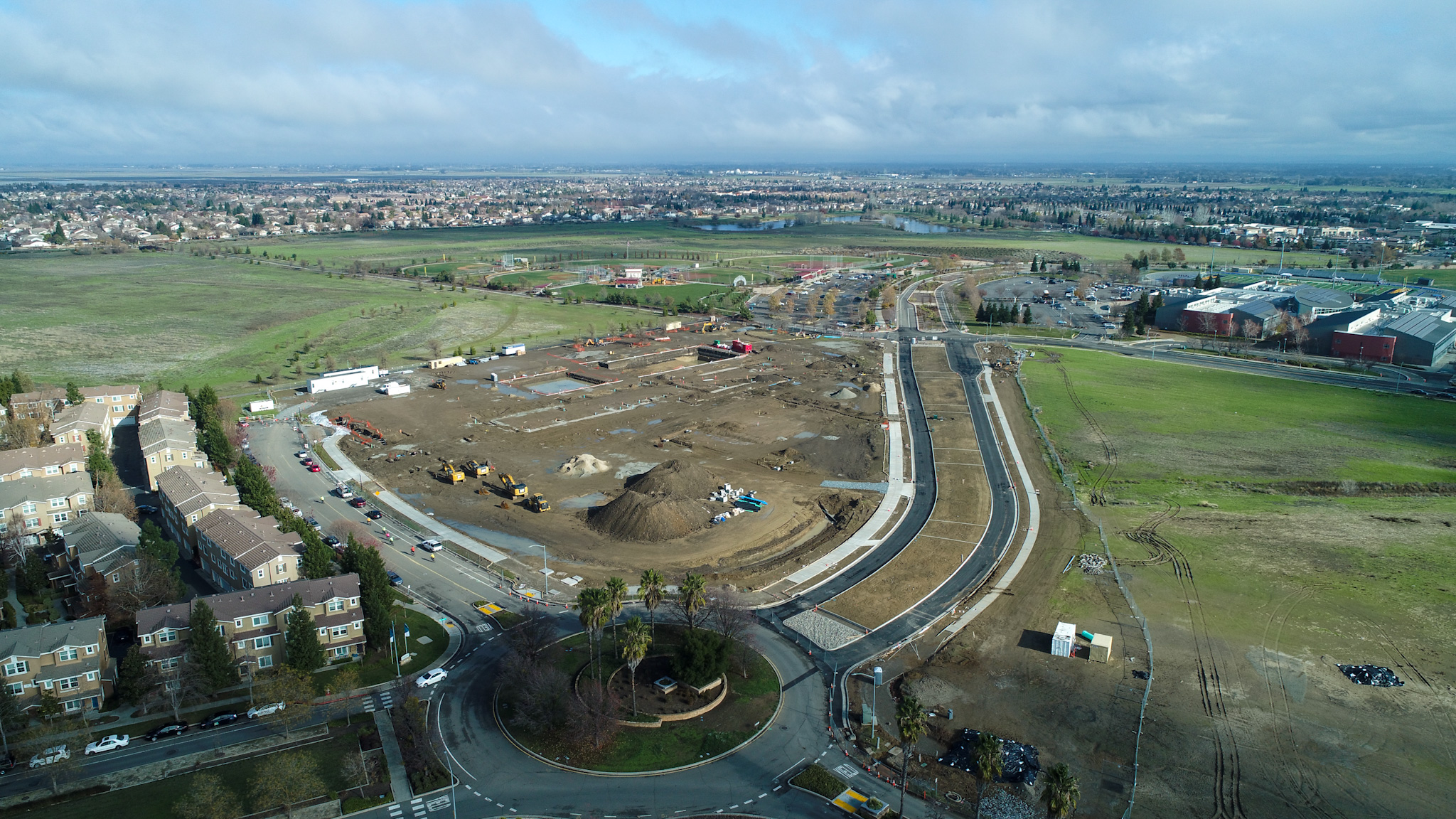 Natomas Ca North Natomas Roadway Project Makes Progress The