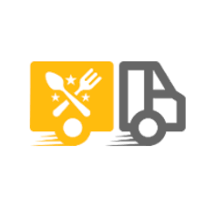 Image of truck with spoon and fork overlay.