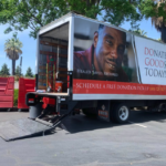 Image of Salvation Army donation truck.