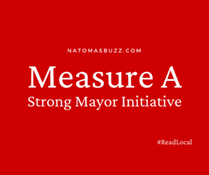 Image of words Measure A Strong Mayor Initiative