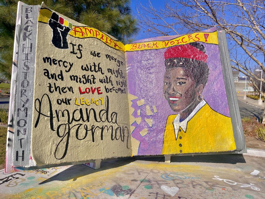 Amplify Black voices! If we merge mercy with might, and might with right then love becomes our legacy. Amanda Gorman Black History Month